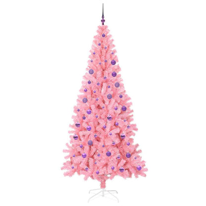 Kerstboom met 300 LED met standaard Roze 180 cm PVC