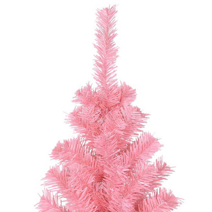Kerstboom met 300 LED met standaard Roze 210 cm PVC