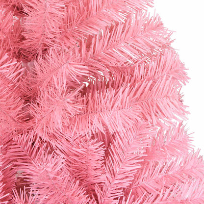 Kerstboom met 300 LED met standaard Roze 210 cm PVC