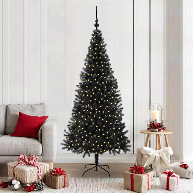 Kunstkerstboom Met Verlichting En Kerstballen L