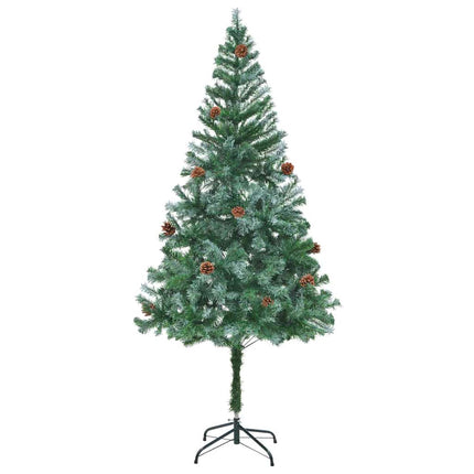Kunstkerstboom Met 300 Led Groen 180 Cm Pvc En Staal