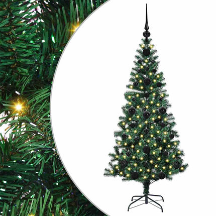 Kunstmatig Voorverlicht Kerstboom Groen Pvc En Metaal