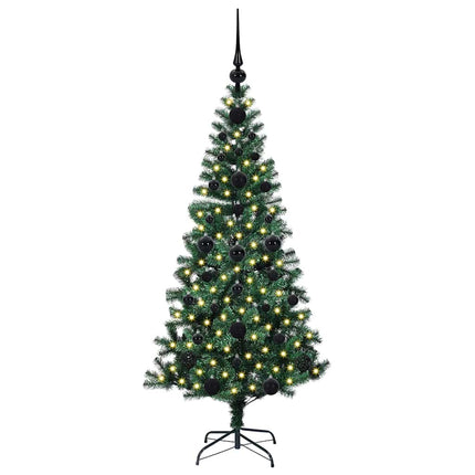 Kunstmatig Voorverlicht Kerstboom Groen Pvc En Metaal