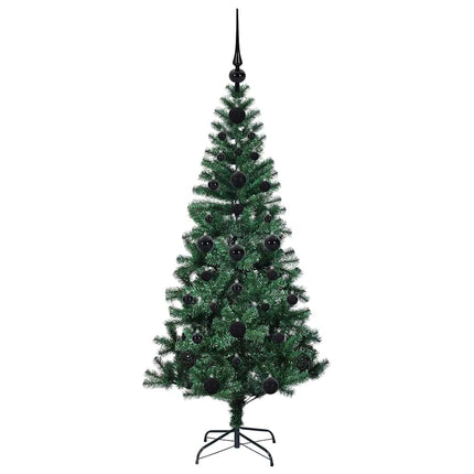 Kunstmatig Voorverlicht Kerstboom Groen Pvc En Metaal
