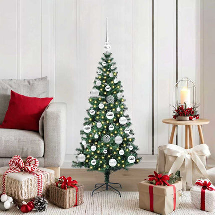 Kunstmatig Voorverlicht Kerstboom Groen Pvc En Metaal