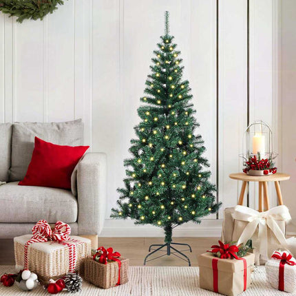 Kunstmatig Voorverlicht Kerstboom Groen Pvc En Metaal