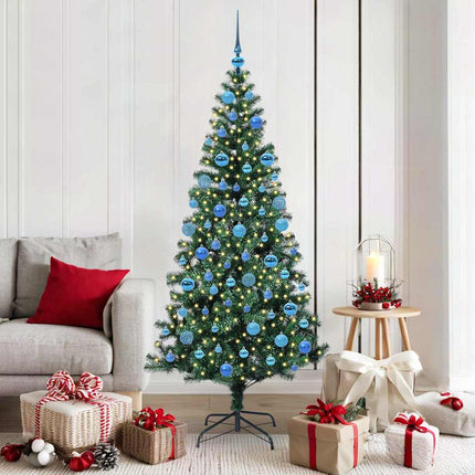 Kunstmatig Voorverlicht Kerstboom Groen Pvc En Metaal