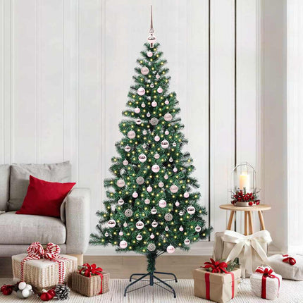 Kunstmatig Voorverlicht Kerstboom Groen Pvc En Metaal