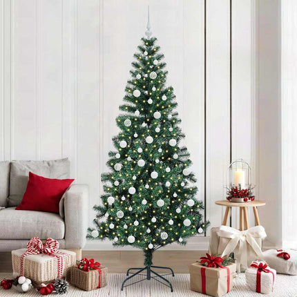 Kunstmatig Voorverlicht Kerstboom Groen Pvc En Metaal