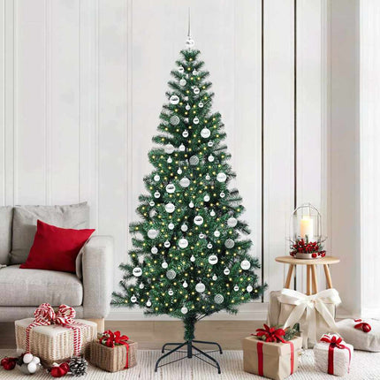Kunstmatig Voorverlicht Kerstboom Groen Pvc En Metaal