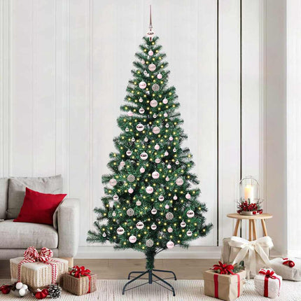 Kunstmatig Voorverlicht Kerstboom Groen Pvc En Metaal