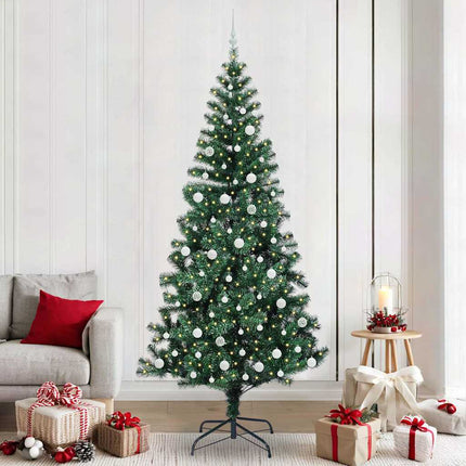 Kunstmatig Voorverlicht Kerstboom Groen Pvc En Metaal