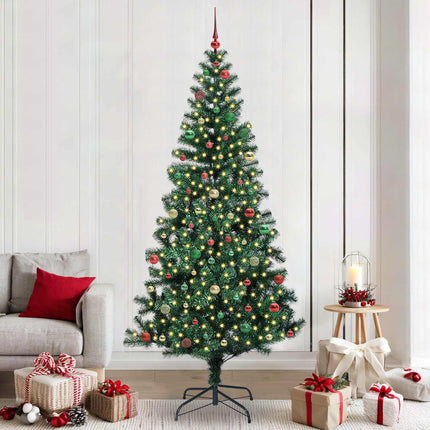 Kunstmatig Voorverlicht Kerstboom Groen Pvc En Metaal
