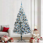 240 x 150 cm / met 120 blauwe ballen