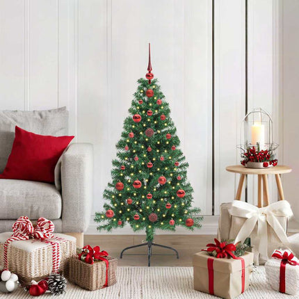 Kunstmatig Voorverlicht Kerstboom Met 150 Led Pvc