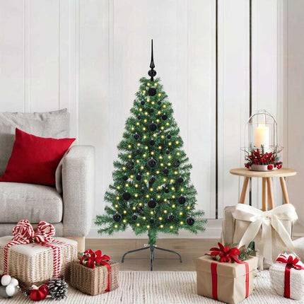 Kunstmatig Voorverlicht Kerstboom Met 150 Led Pvc