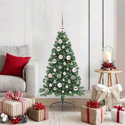 Kunstmatig Voorverlicht Kerstboom Met 150 Led Pvc