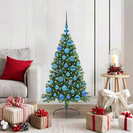 Kunstmatig Voorverlicht Kerstboom Met 150 Led Pvc