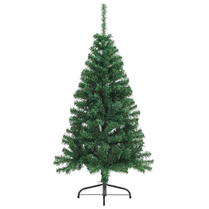 Kunstmatig Voorverlicht Kerstboom met 150 LED Groen 120 cm PVC