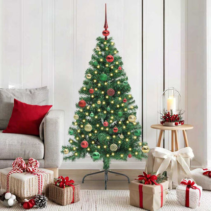 Kunstmatig Voorverlicht Kerstboom Met 150 Led Pvc