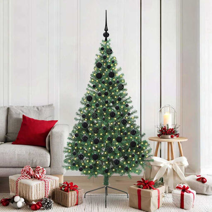 Kunstmatig Voorverlicht Kerstboom Met 150 Led Pvc
