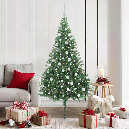 Kunstmatig Voorverlicht Kerstboom Met 150 Led Pvc