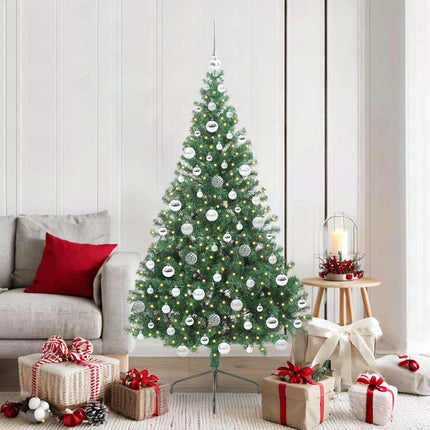 Kunstmatig Voorverlicht Kerstboom Met 150 Led Pvc