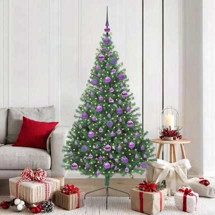 Kunstmatig Voorverlicht Kerstboom Met 150 Led Pvc