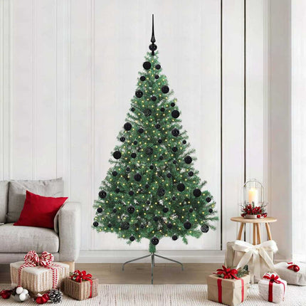 Kunstmatig Voorverlicht Kerstboom Met 150 Led Pvc