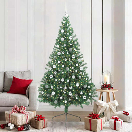 Kunstmatig Voorverlicht Kerstboom Met 150 Led Pvc