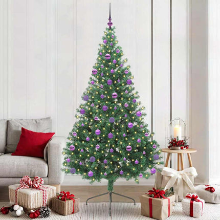 Kunstmatig Voorverlicht Kerstboom Met 150 Led Pvc