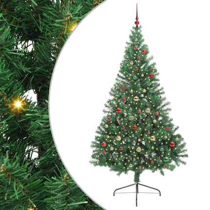 Kunstmatig Voorverlicht Kerstboom Met 150 Led Pvc