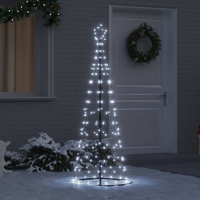 Led Kerstboom Met 390 Led Met Grondpennen Koudwit 250 Cm Ijzer