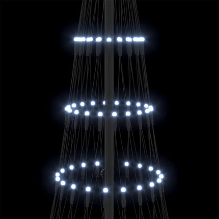 Led Kerstboom Met 230 Led Met Standaard 184.5 Cm Metaal