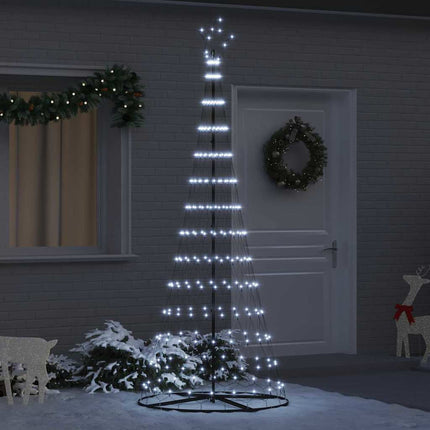 Led Kerstboom Met 230 Led Met Standaard 184.5 Cm Metaal