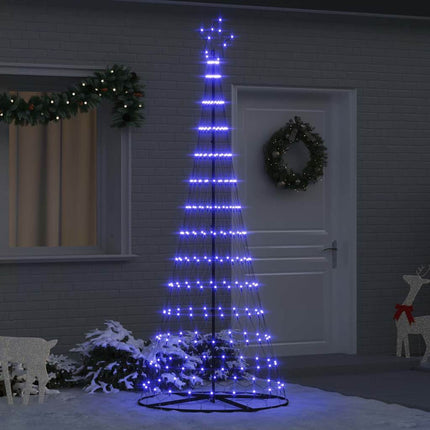 Led Kerstboom Met 230 Led Met Standaard 184.5 Cm Metaal