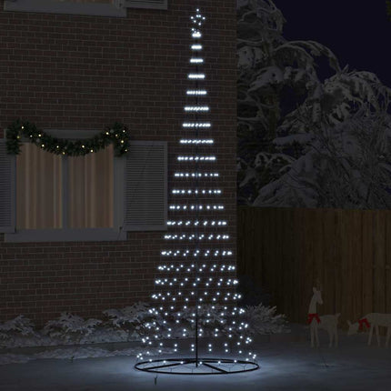 Led Kerstboom Met 230 Led Met Standaard 184.5 Cm Metaal