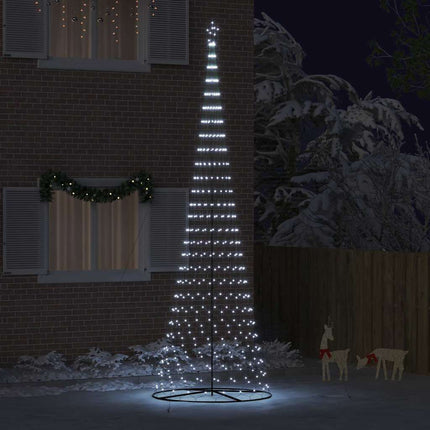 Led Kerstboom Met 230 Led Met Standaard 184.5 Cm Metaal