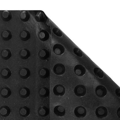Gewelfde Drainageplaat Zwart Hdpe