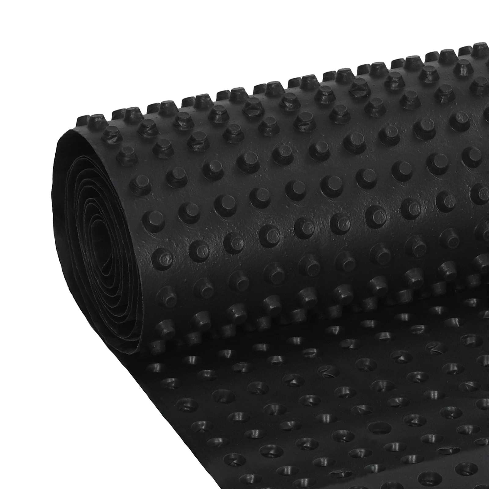 Gewelfde Drainageplaat Zwart Hdpe