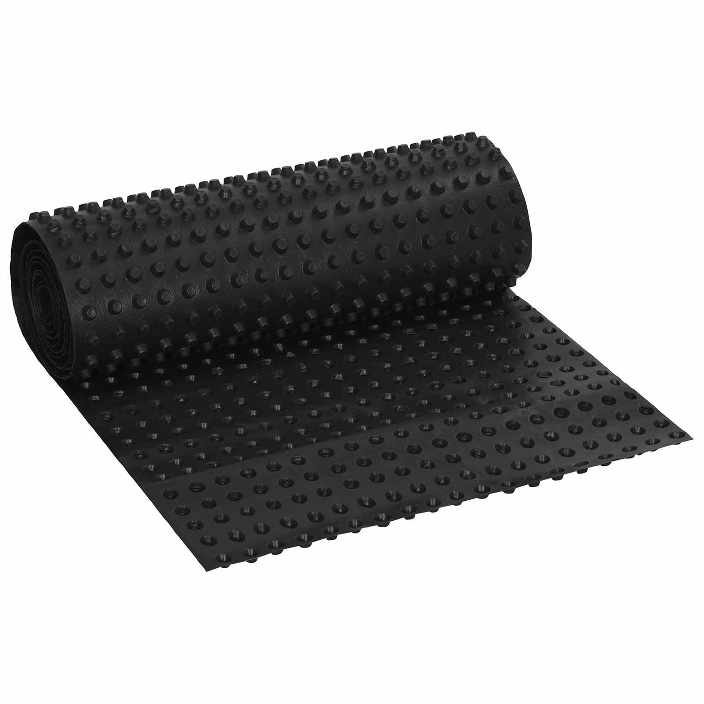 Gewelfde Drainageplaat Zwart Hdpe