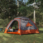 Voor 4 personen / Grijs en oranje