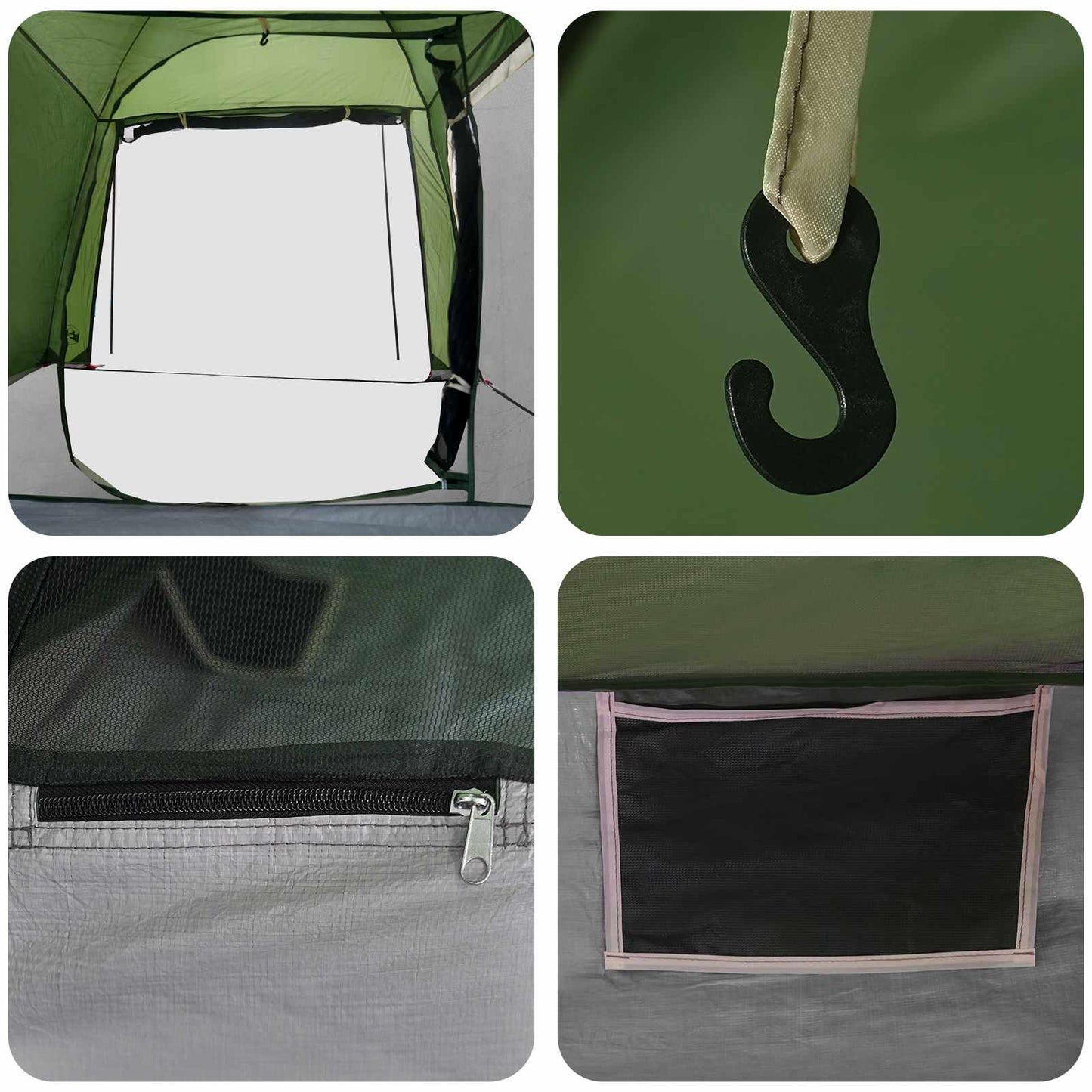 Tunneltent 361 X 235 X 147 Cm