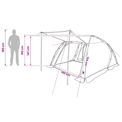 Tunneltent 361 X 235 X 147 Cm
