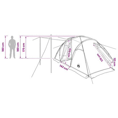 Tunneltent 520 X 260 X 175 Cm