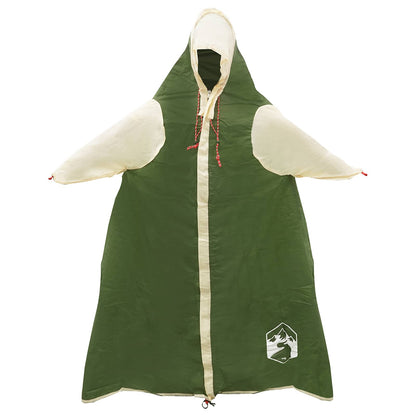2-In-1 Regen Poncho Met Kap 262 X 126 X 130 Cm