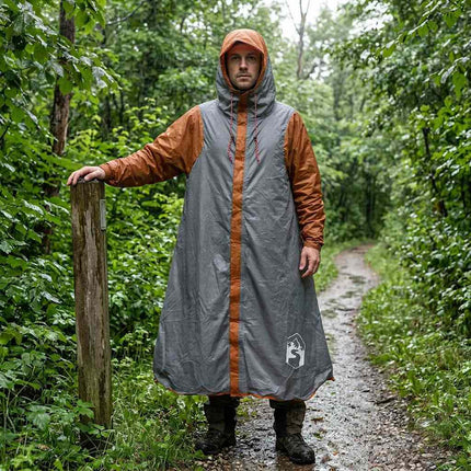 2-In-1 Regen Poncho Met Kap 262 X 126 X 130 Cm