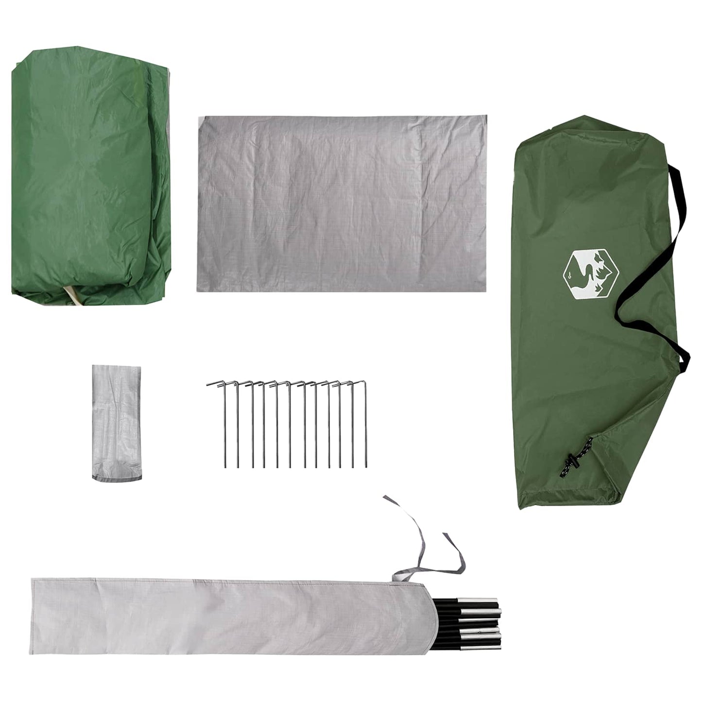 Backpacking Tent 2-Persoons 185T Polyester Met Pu Coating