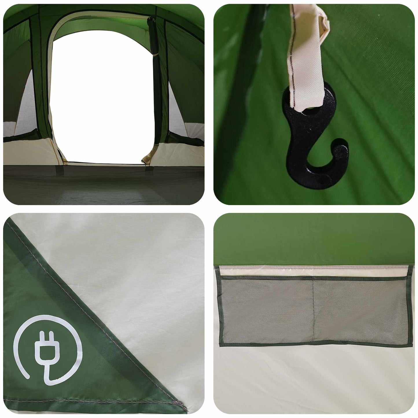 Tunneltent 560 X 395 X 212 Cm