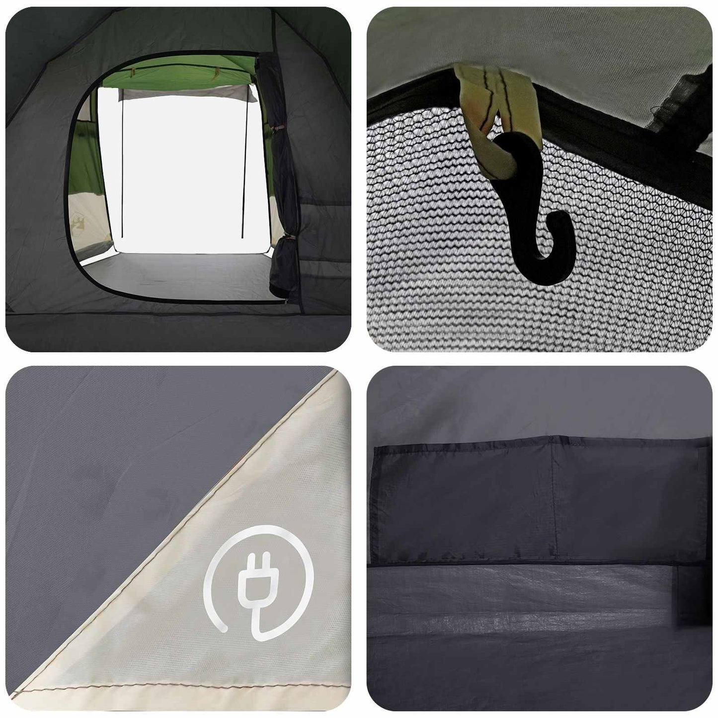 Tunneltent 390 X 215 X 152 Cm